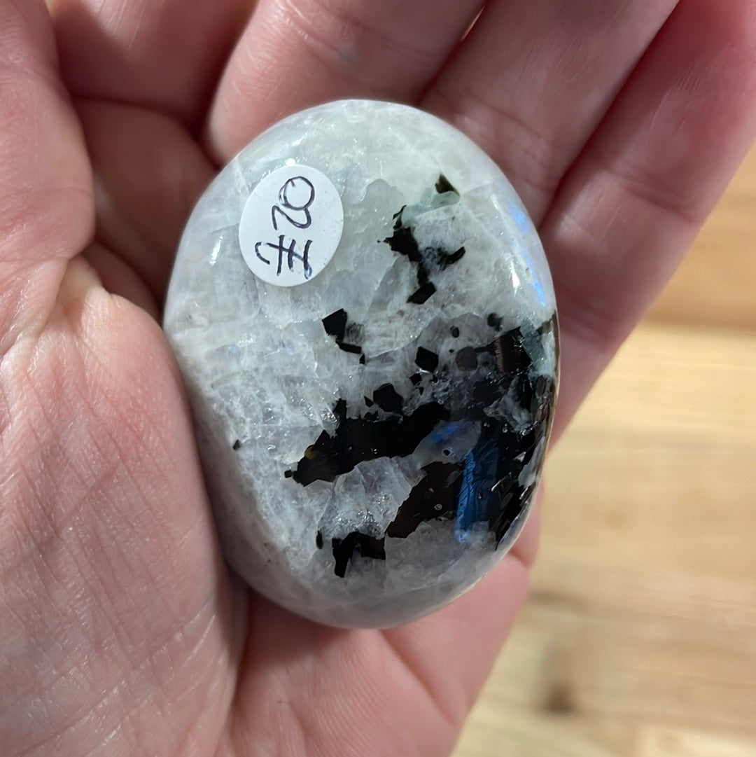 Rainbow Moonstone Palmstones