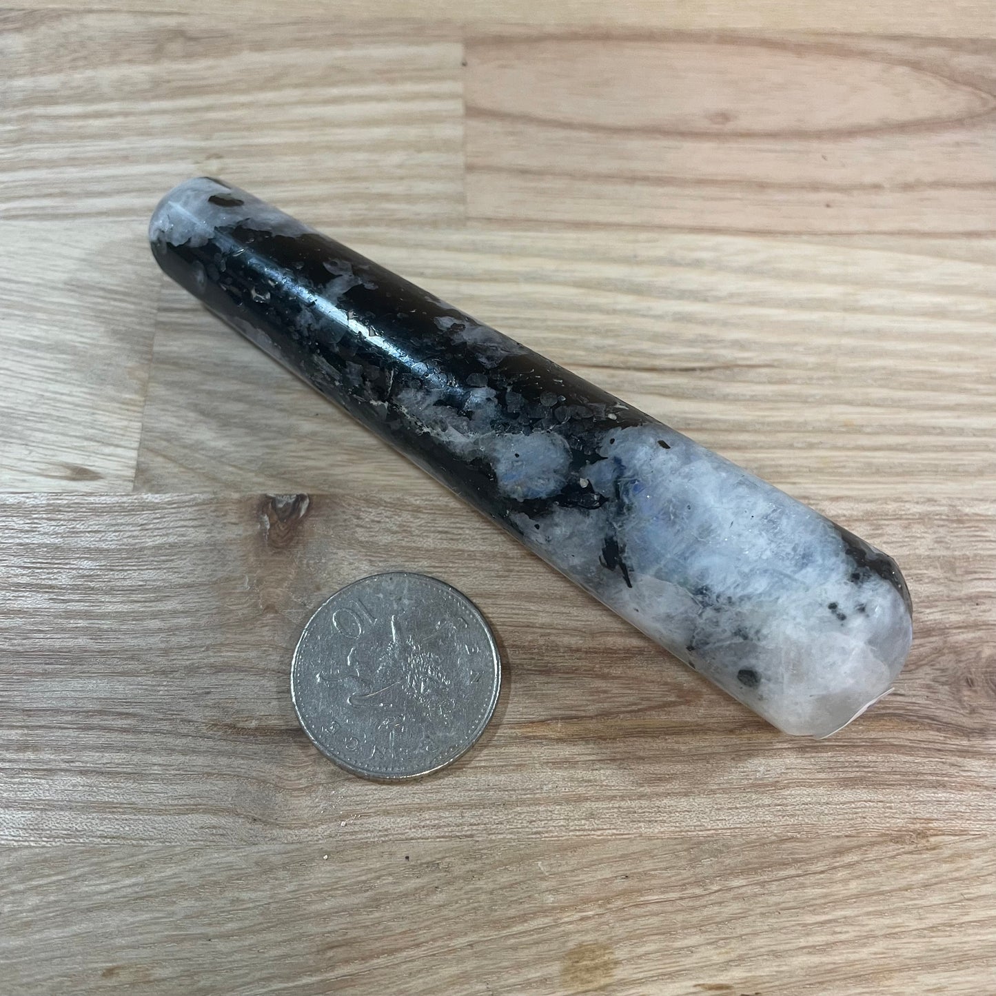 Rainbow Moonstone Wand