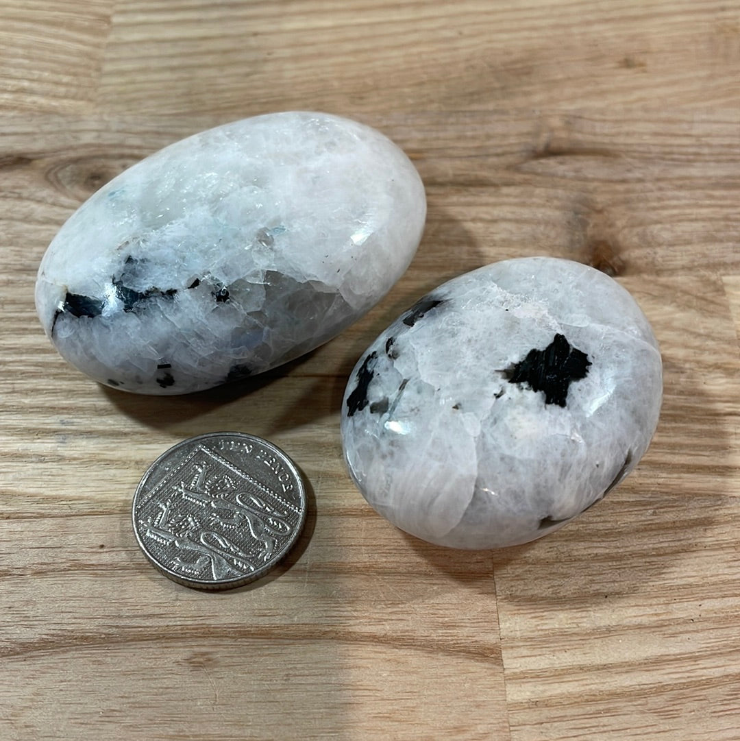 Rainbow Moonstone Palmstones