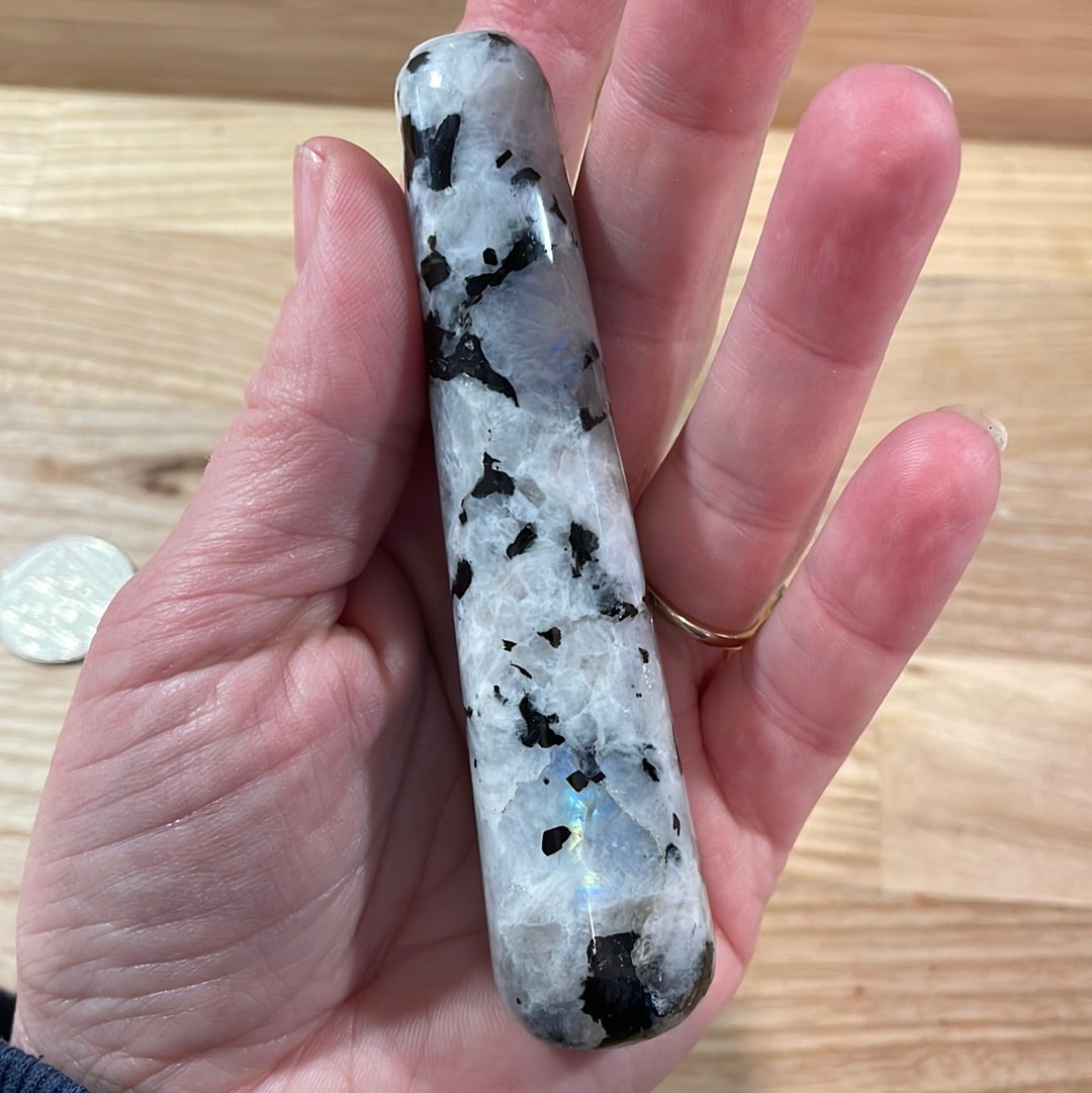 Rainbow Moonstone Wand