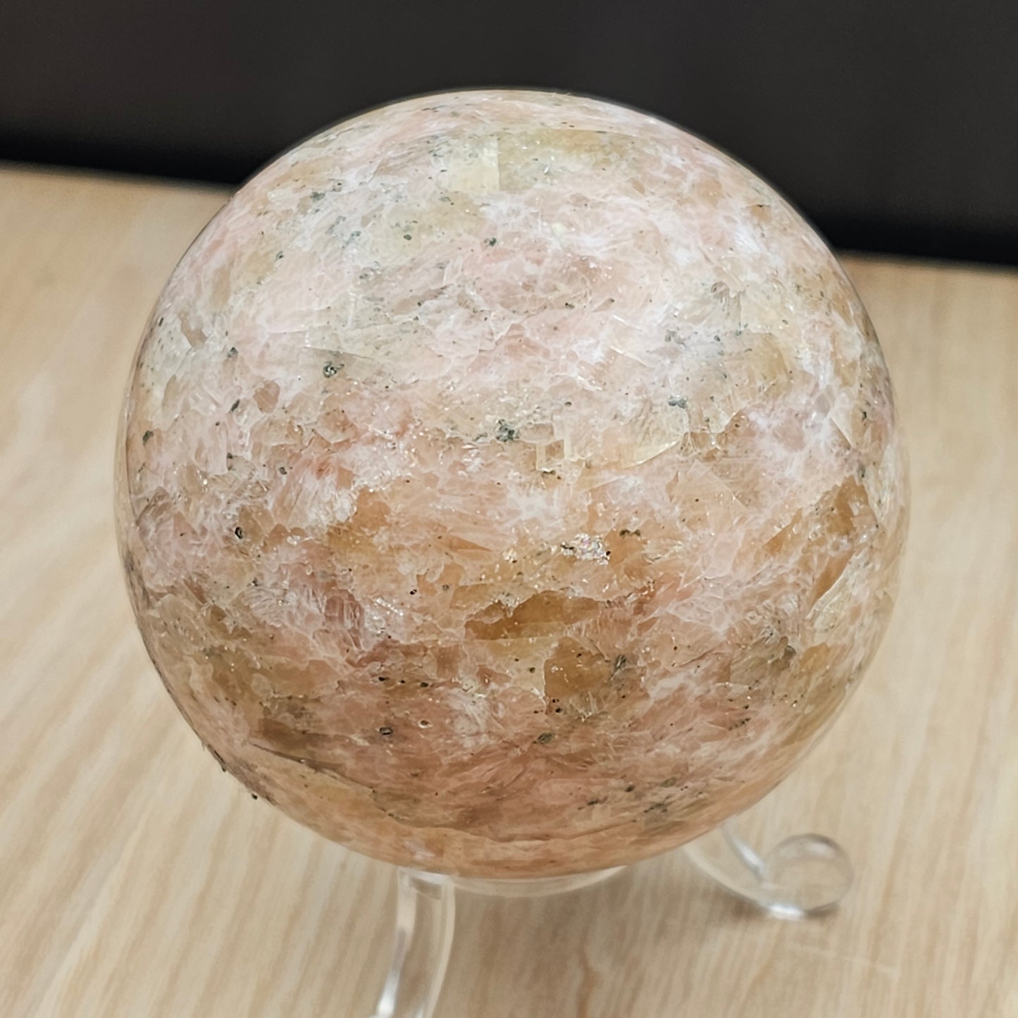 Orchid Calcite Sphere
