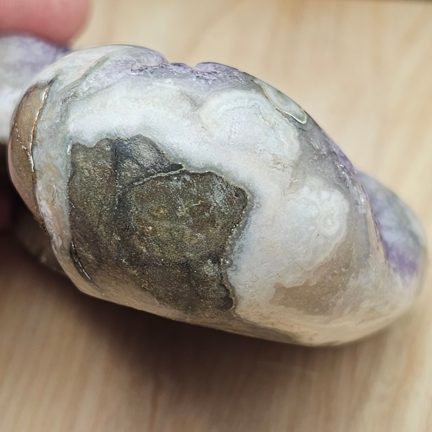 Amethyst Hearts Druzy
