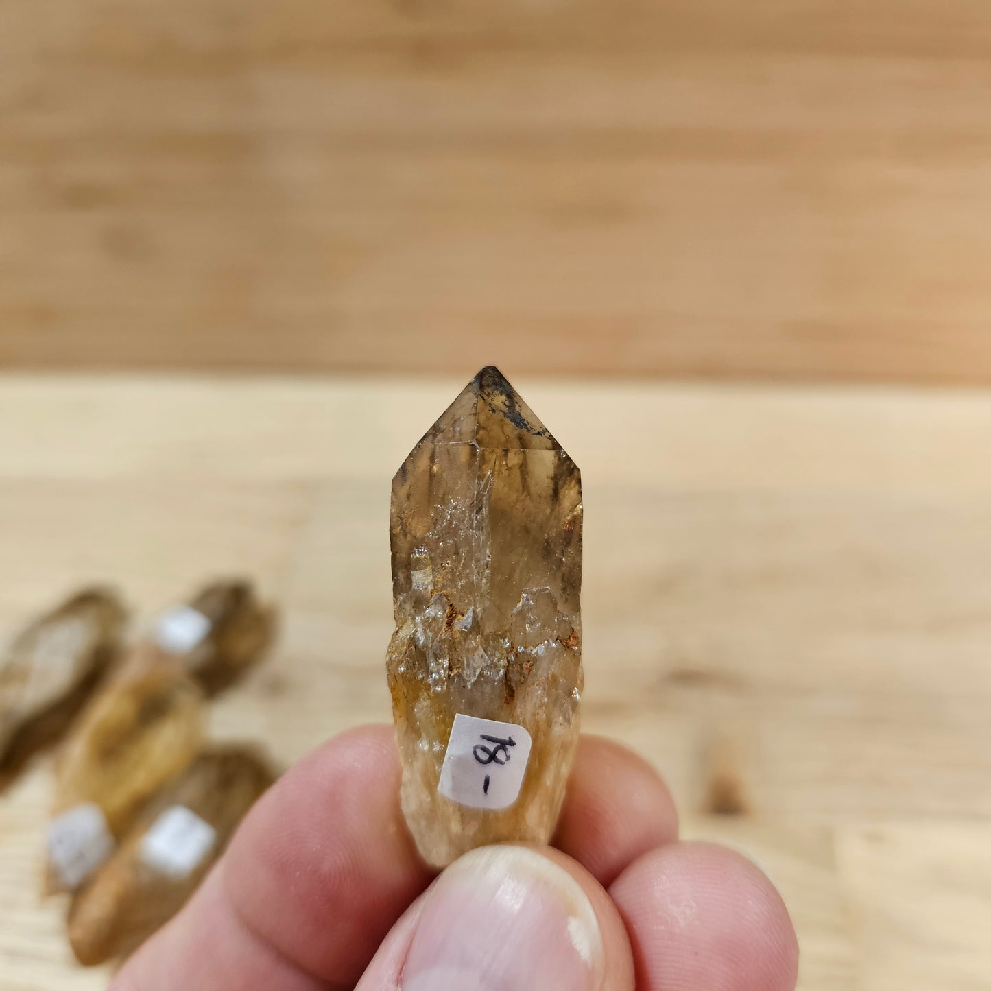 Natural, Raw Kundalini Citrine from the R.O.Congo