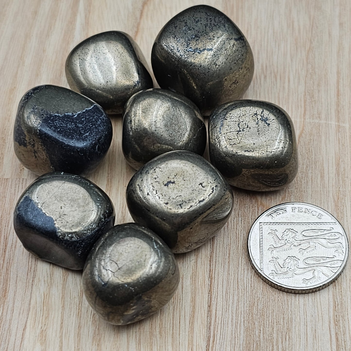 Pyrite Tumblestone (Polished)