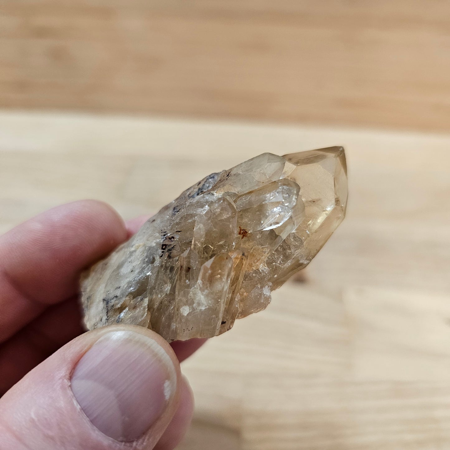 Natural, Raw Kundalini Citrine from the R.O.Congo