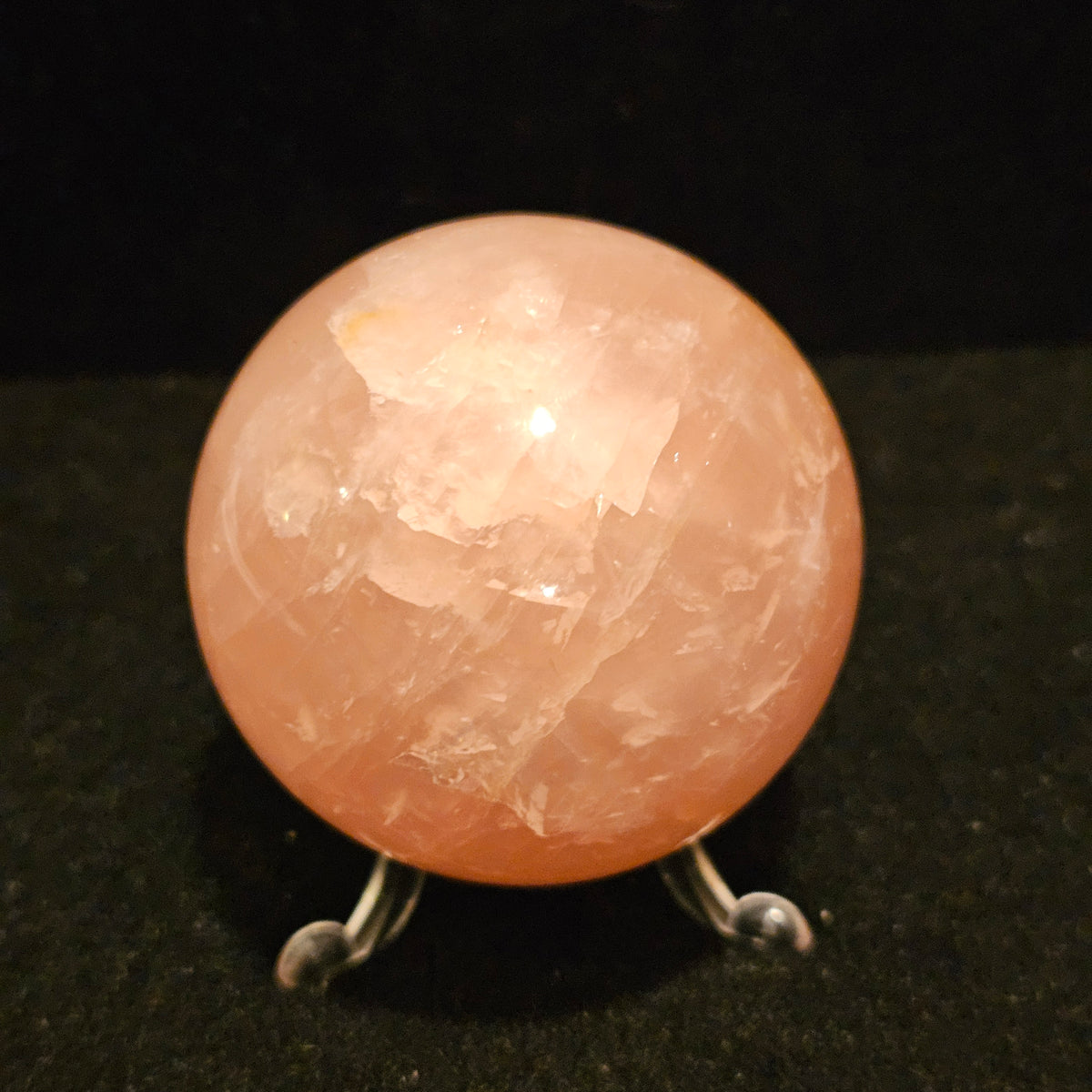 Madagascan Star Rose Quartz Spheres