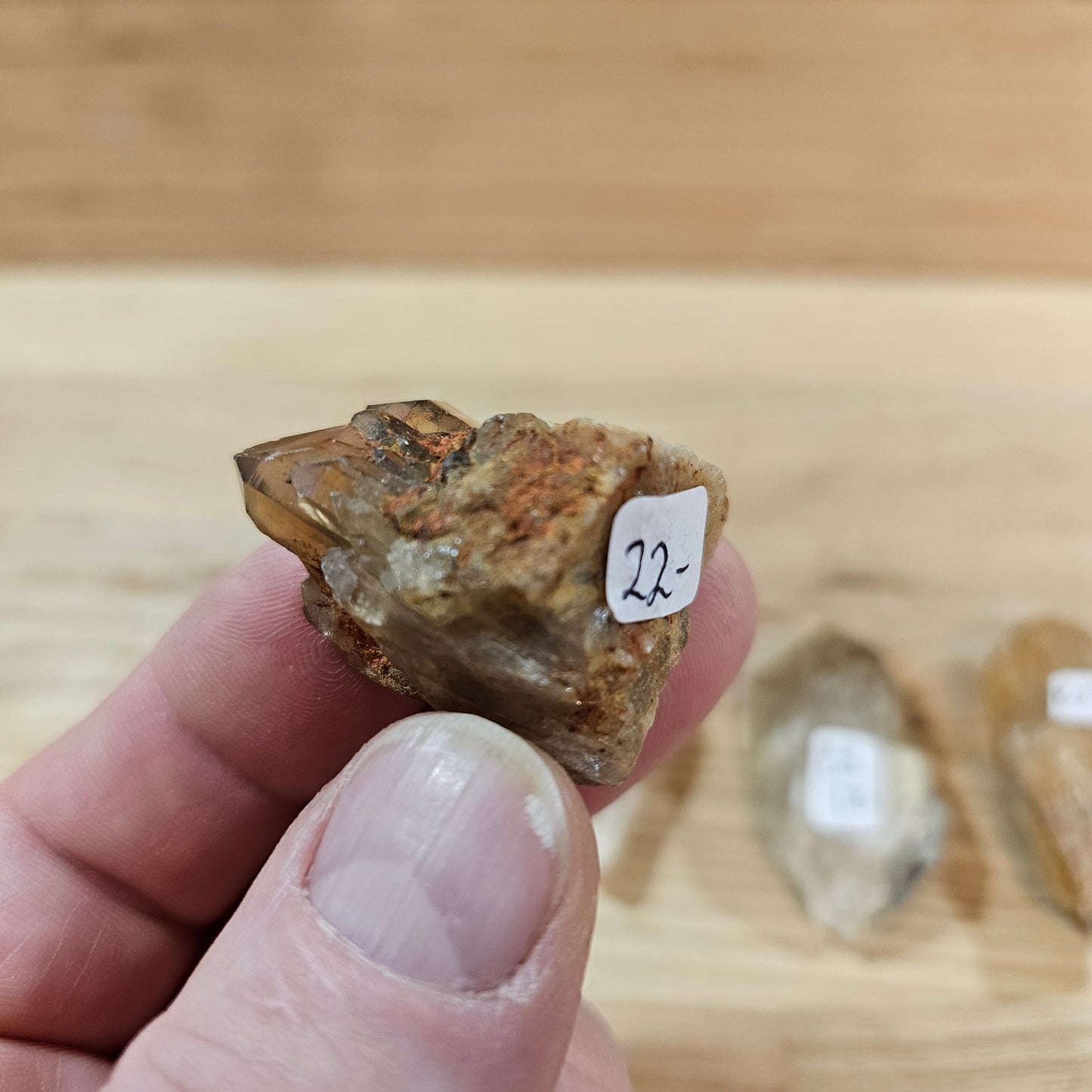 Natural, Raw Kundalini Citrine from the R.O.Congo