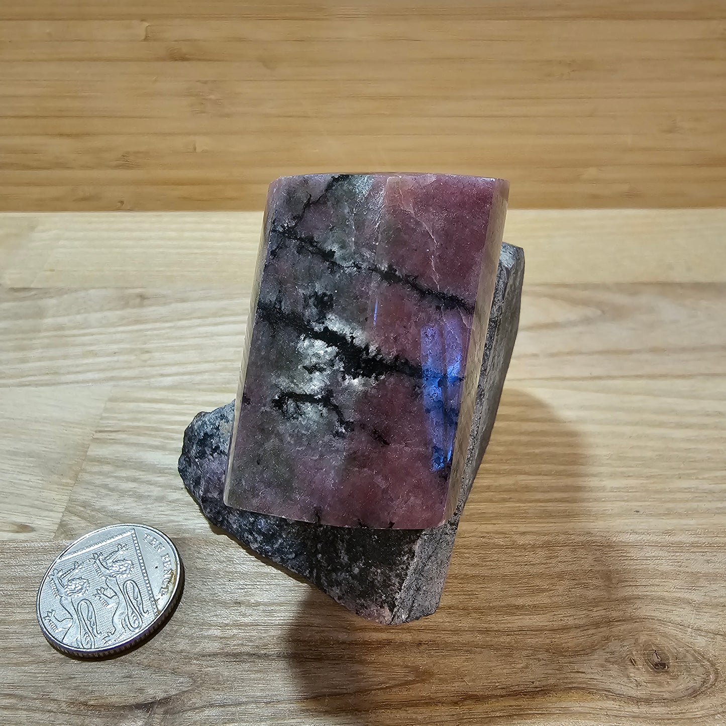 Rhodonite on Matrix