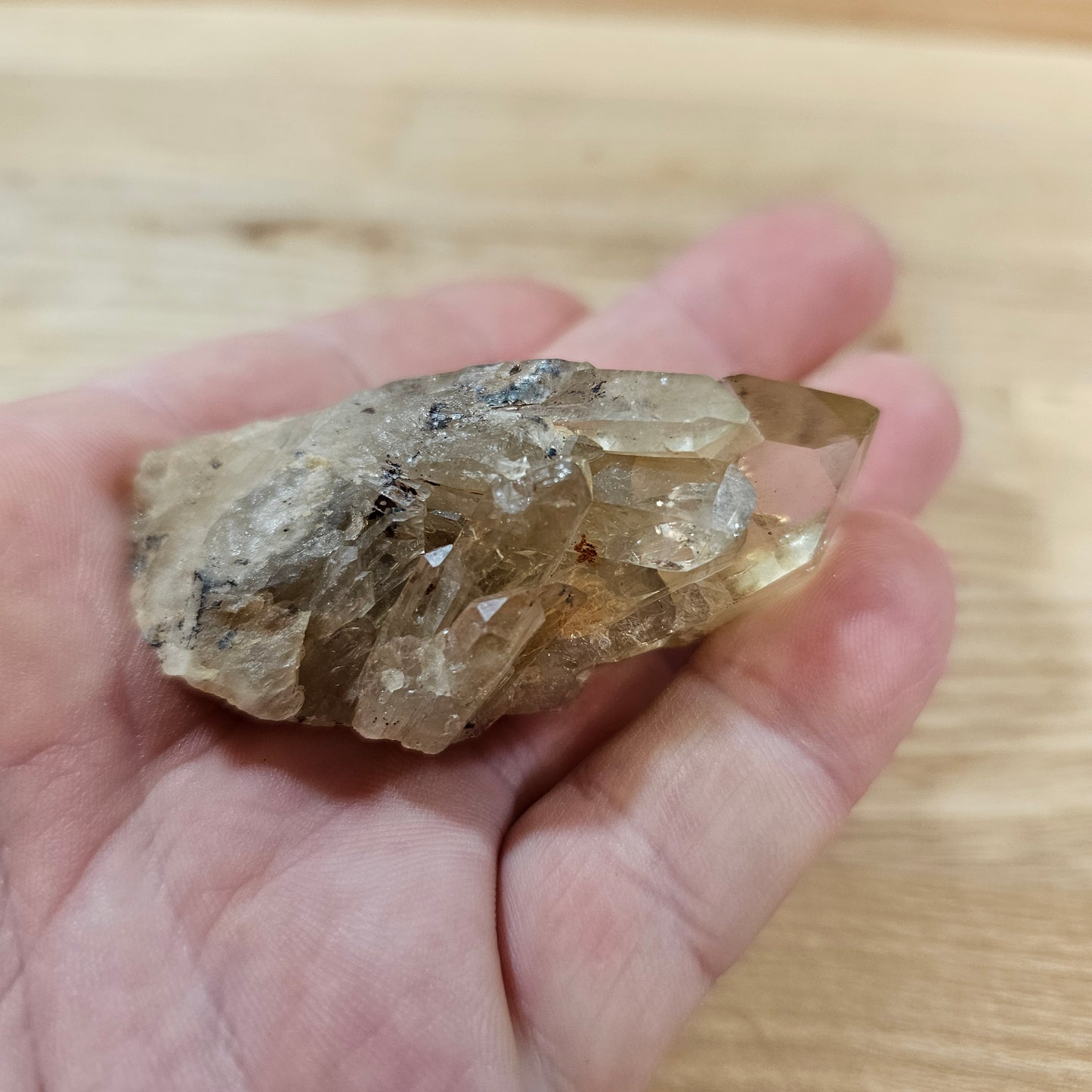 Natural, Raw Kundalini Citrine from the R.O.Congo