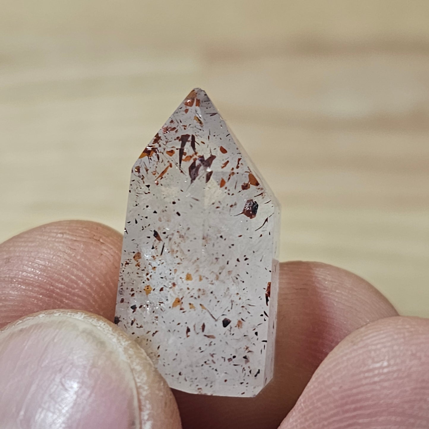 Brookite In Quartz