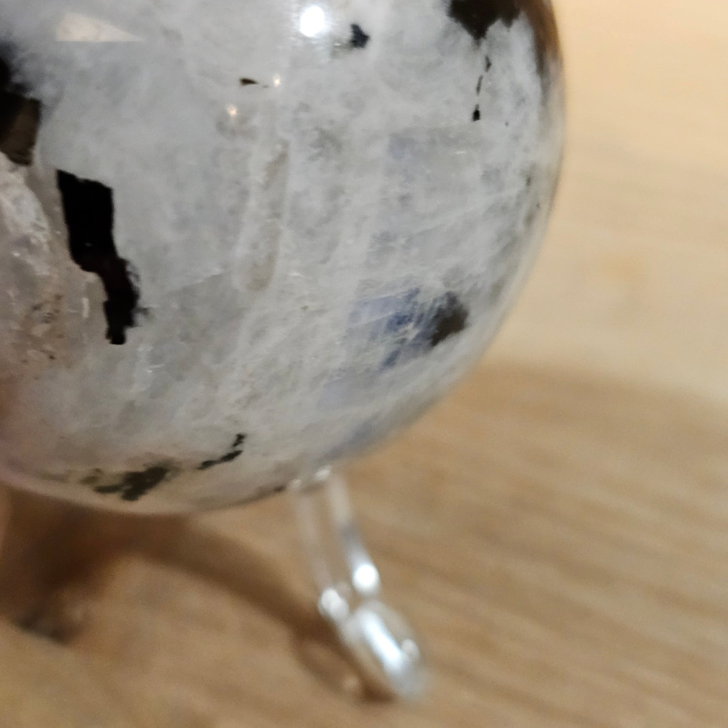 Rainbow Moonstone Spheres 55-60mm