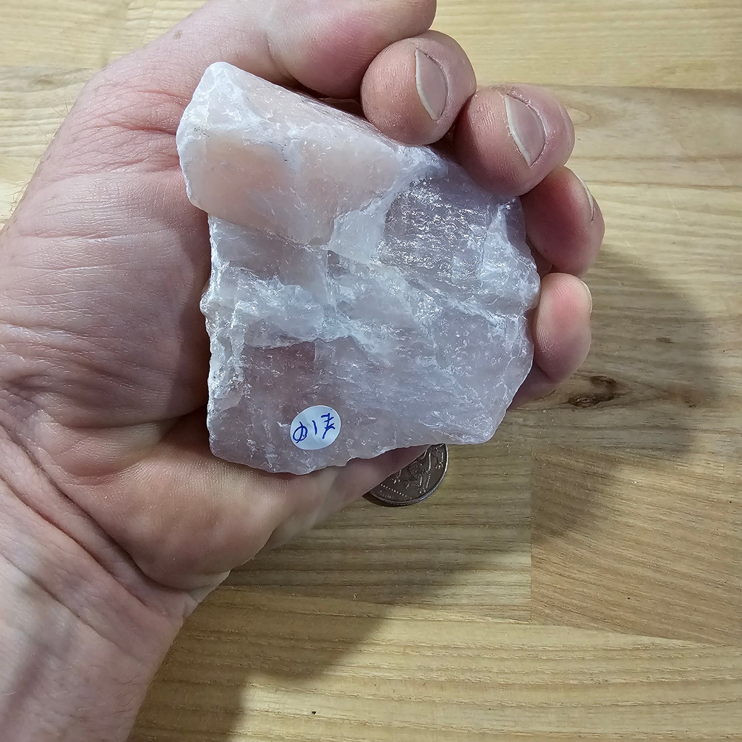 Rose Quartz "A" Grade rough pieces