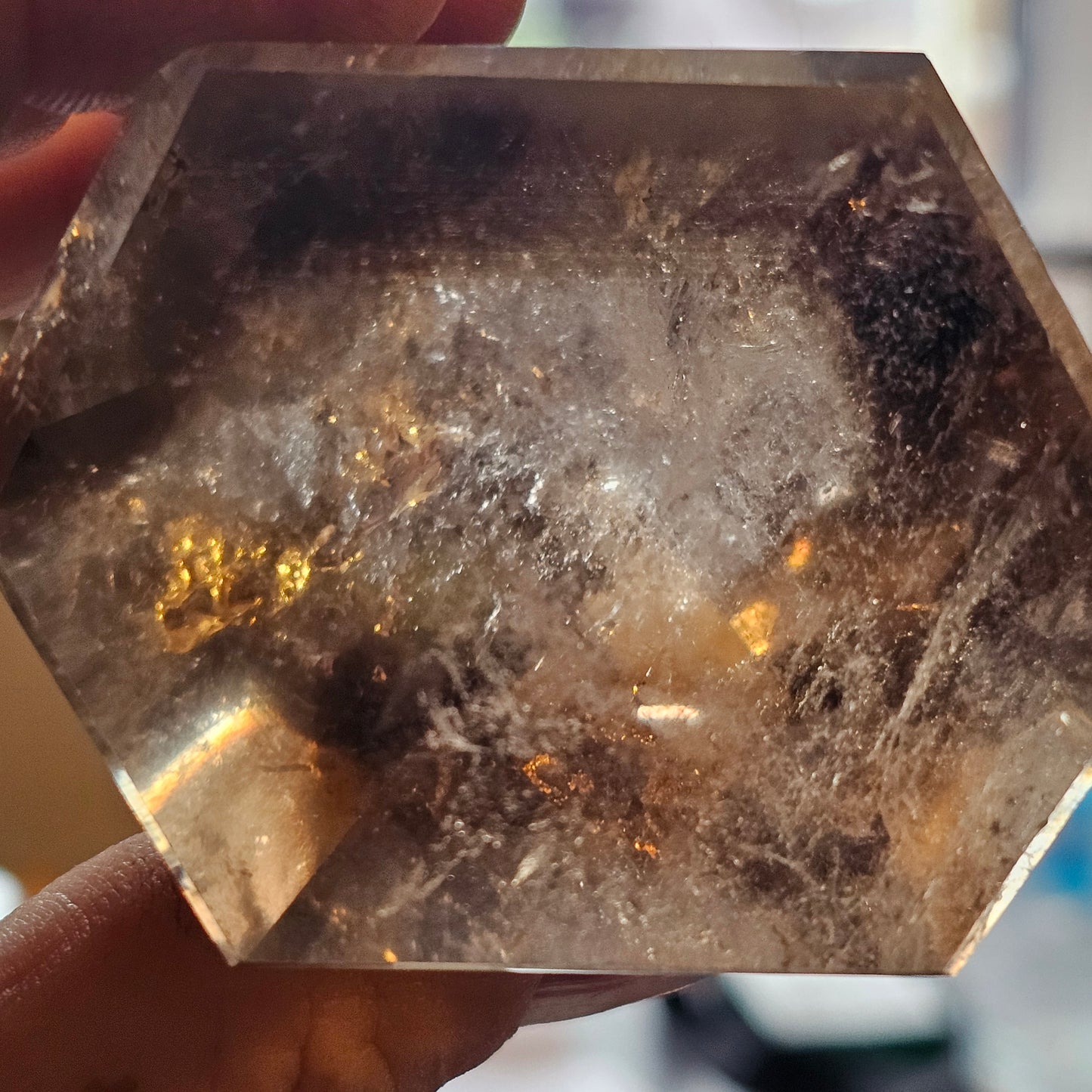 AAA Grade Citrine Points with Phantoms