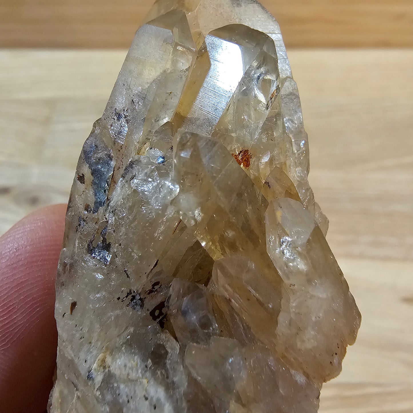 Natural, Raw Kundalini Citrine from the R.O.Congo