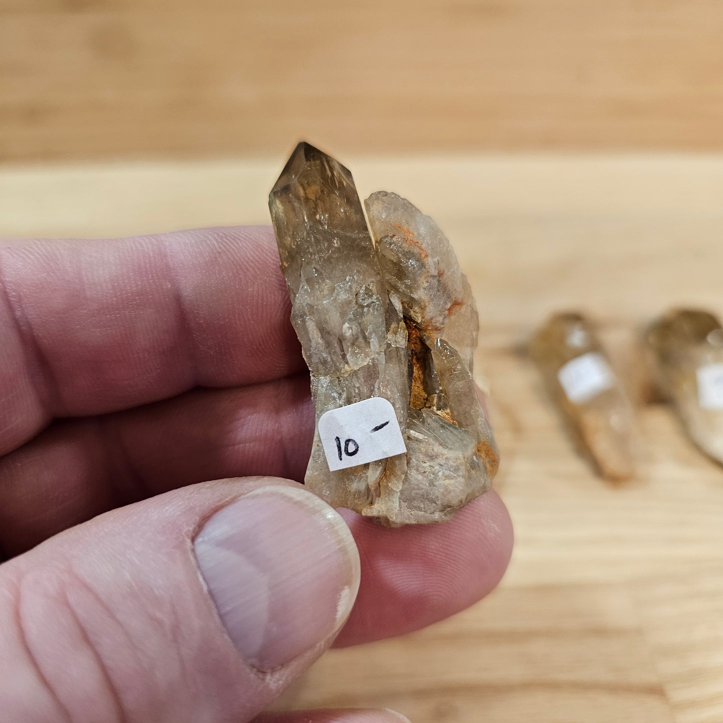 Natural, Raw Kundalini Citrine from the R.O.Congo