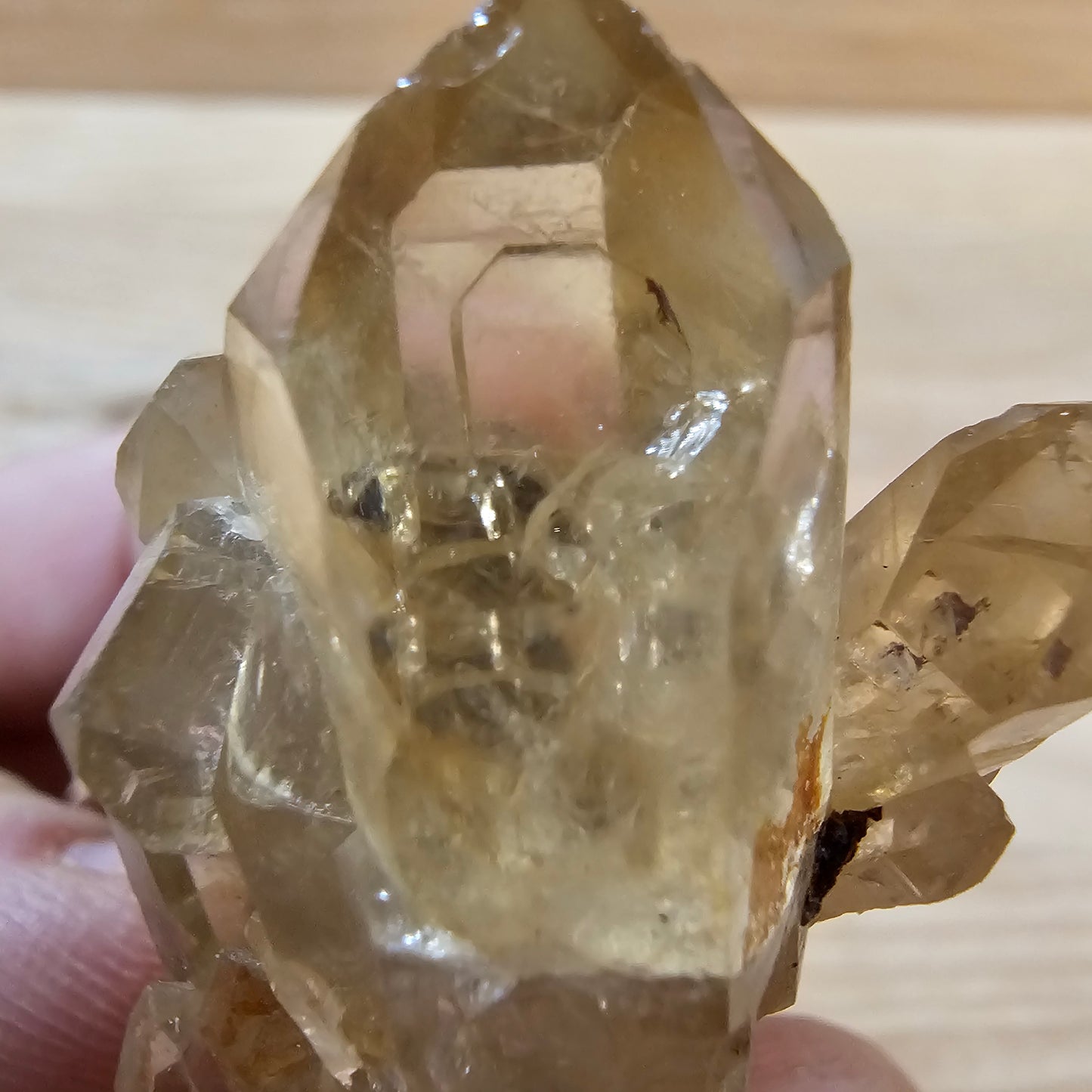 Natural, Raw Kundalini Citrine from the R.O.Congo