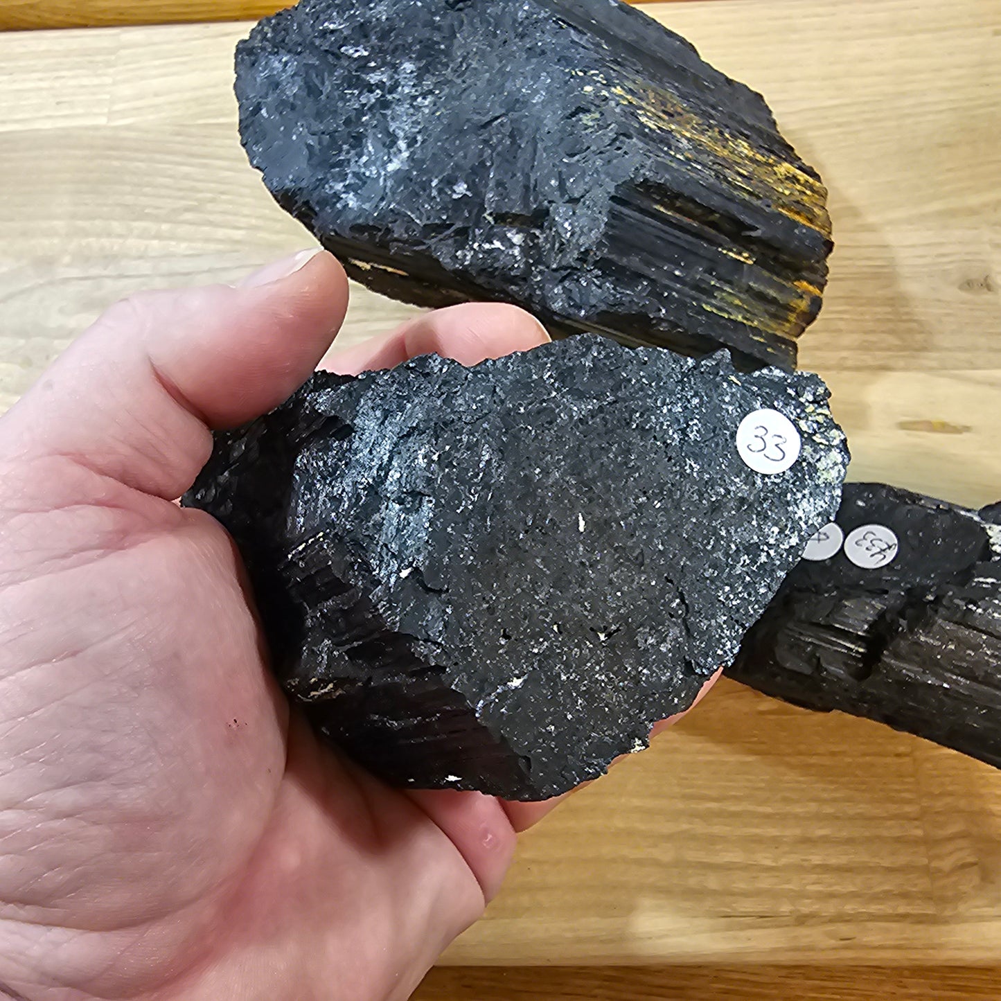 Black Tourmaline Logs