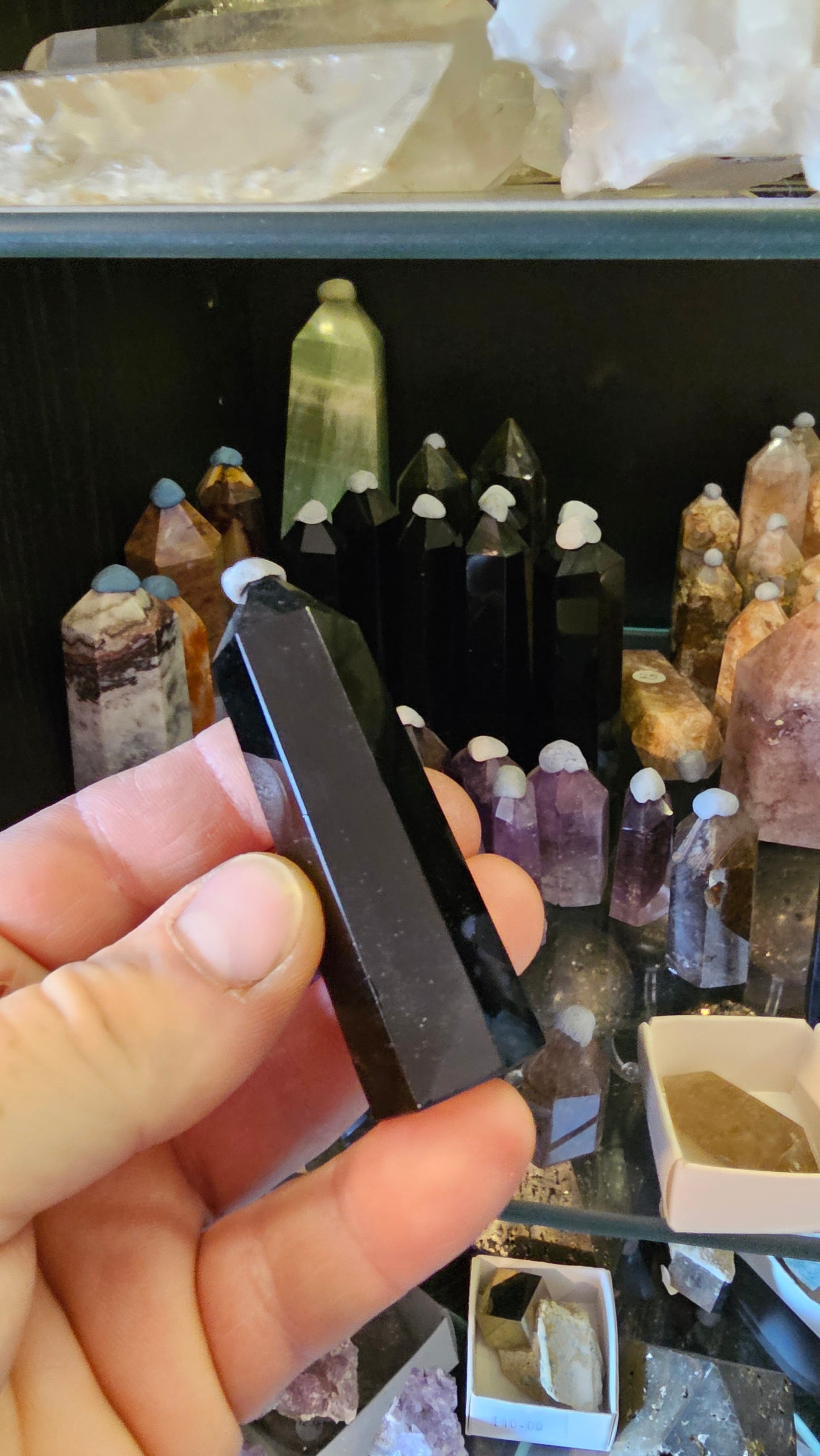 Black Obsidian Points