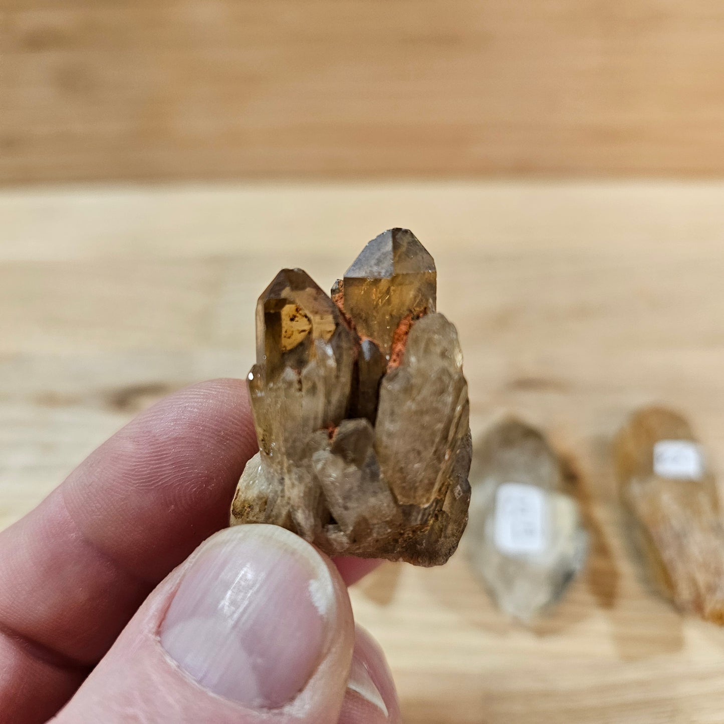 Natural, Raw Kundalini Citrine from the R.O.Congo