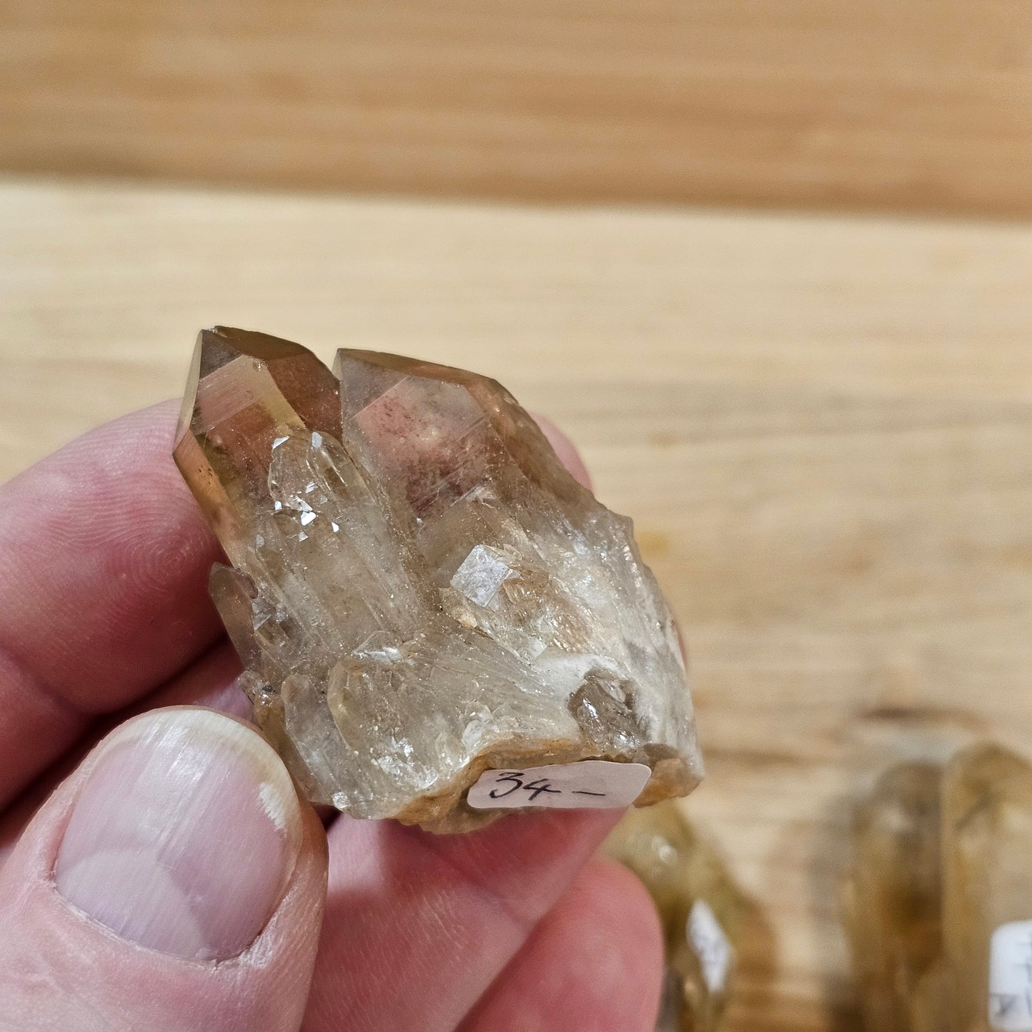 Natural, Raw Kundalini Citrine from the R.O.Congo