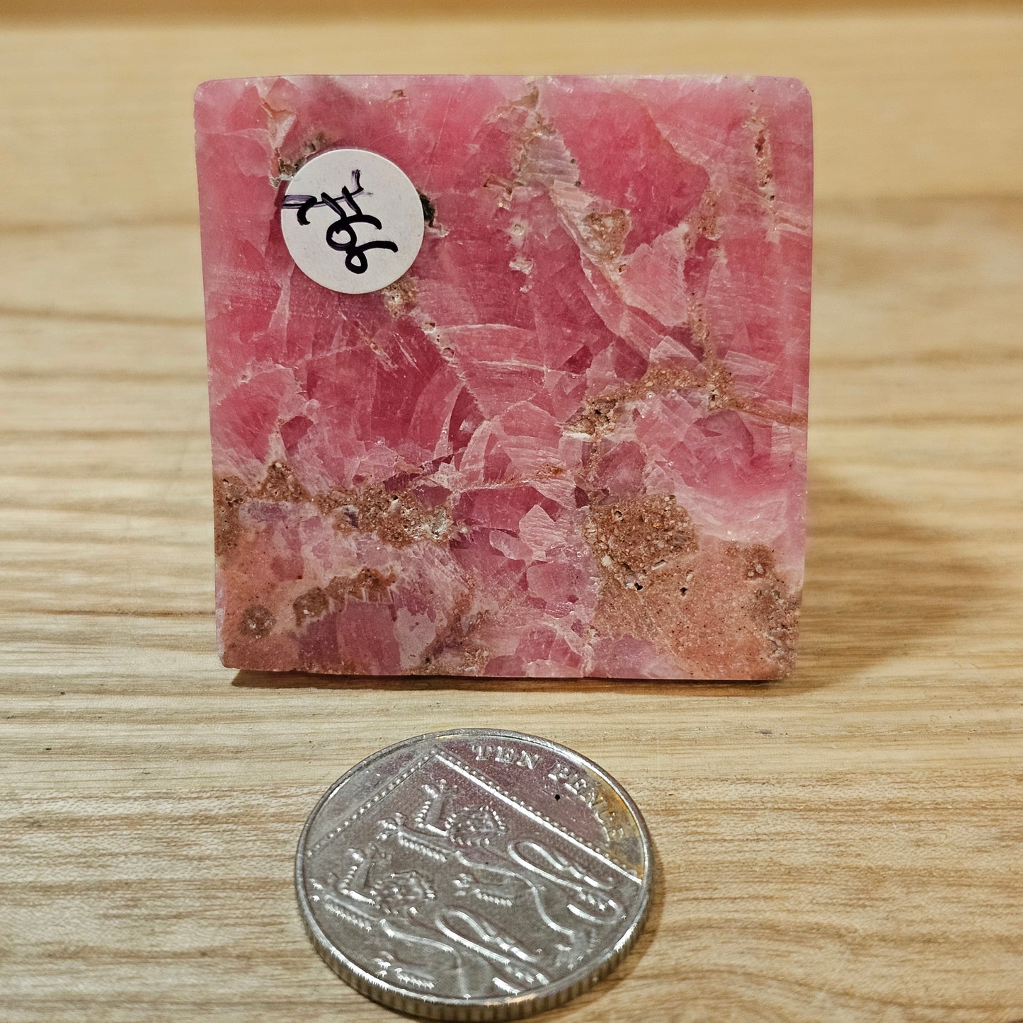 Rhodochrosite Pyramid A Grade