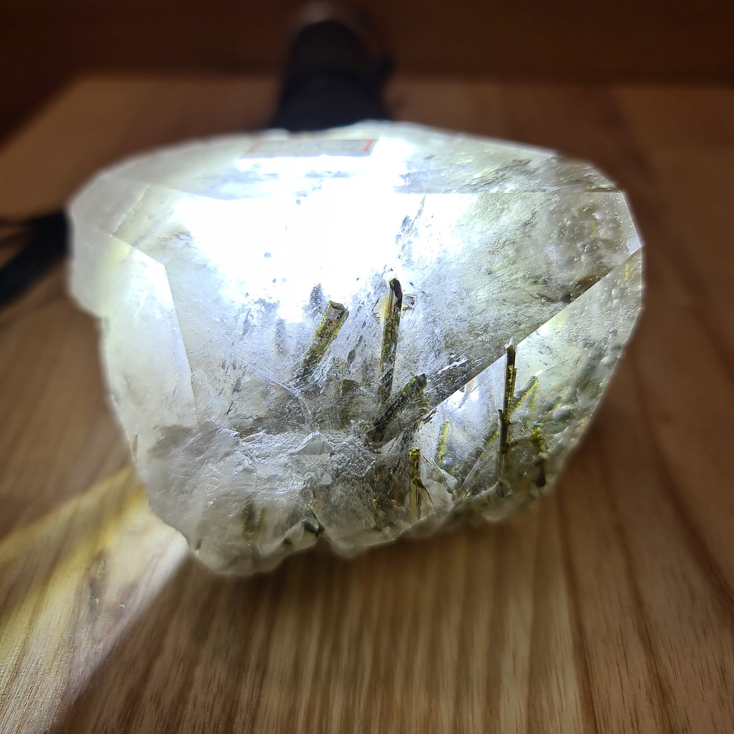 Epidote in Quartz