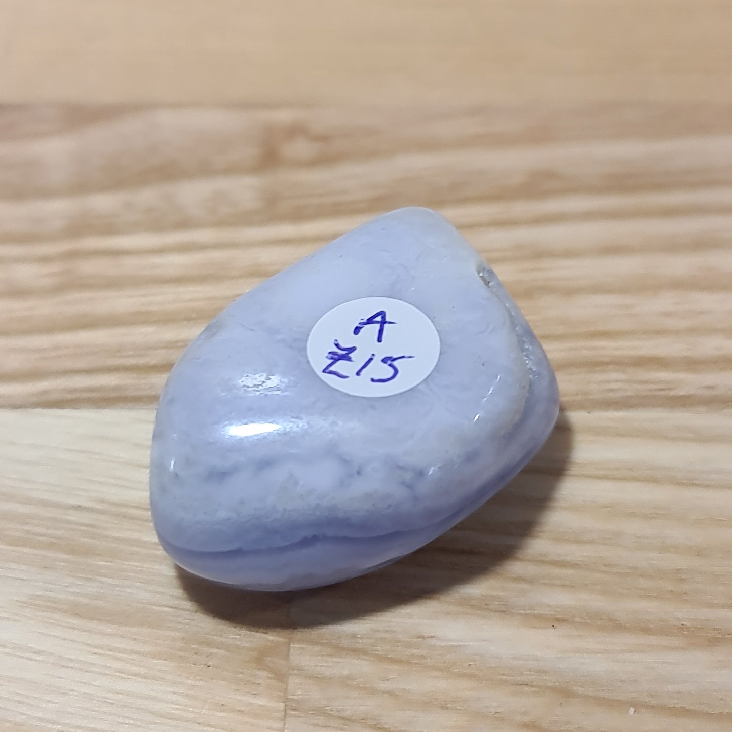 Blue Lace Agate Pebble A