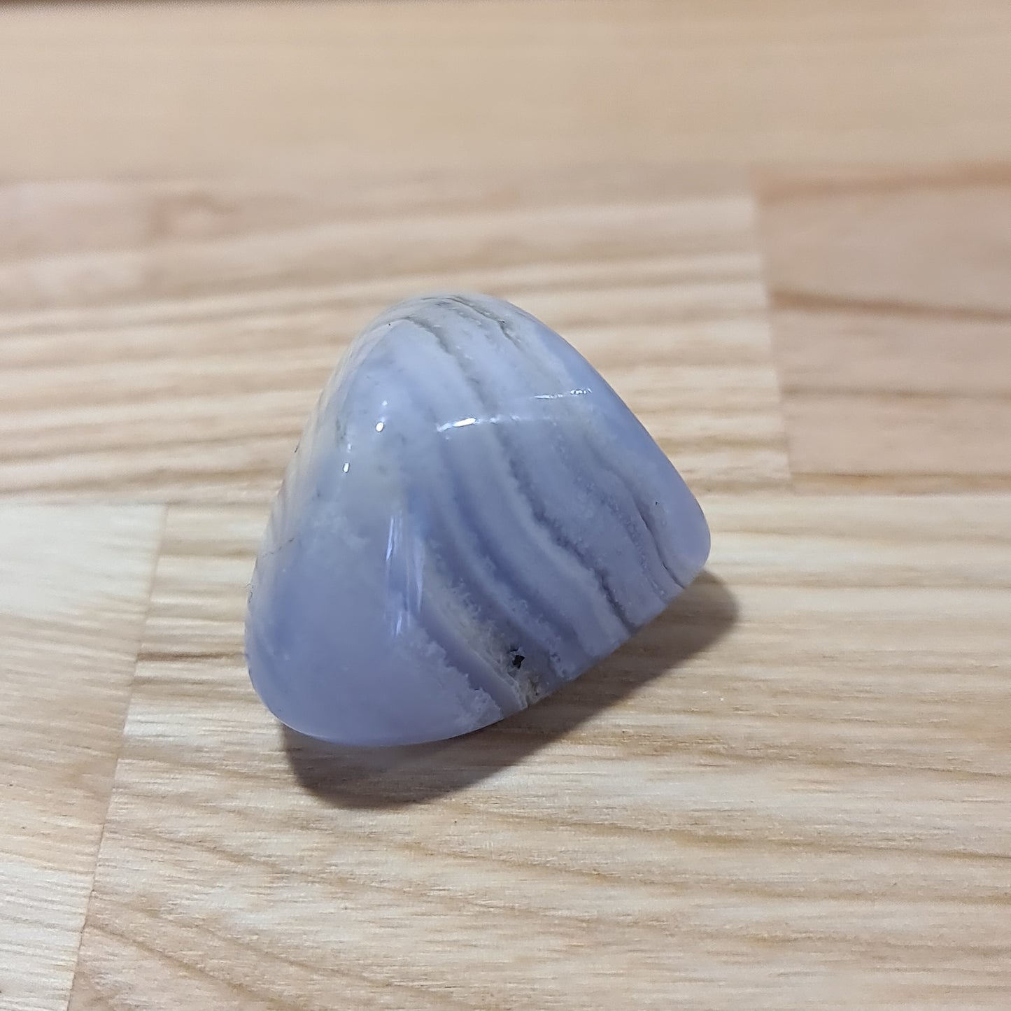 Blue Lace Agate Pebble D
