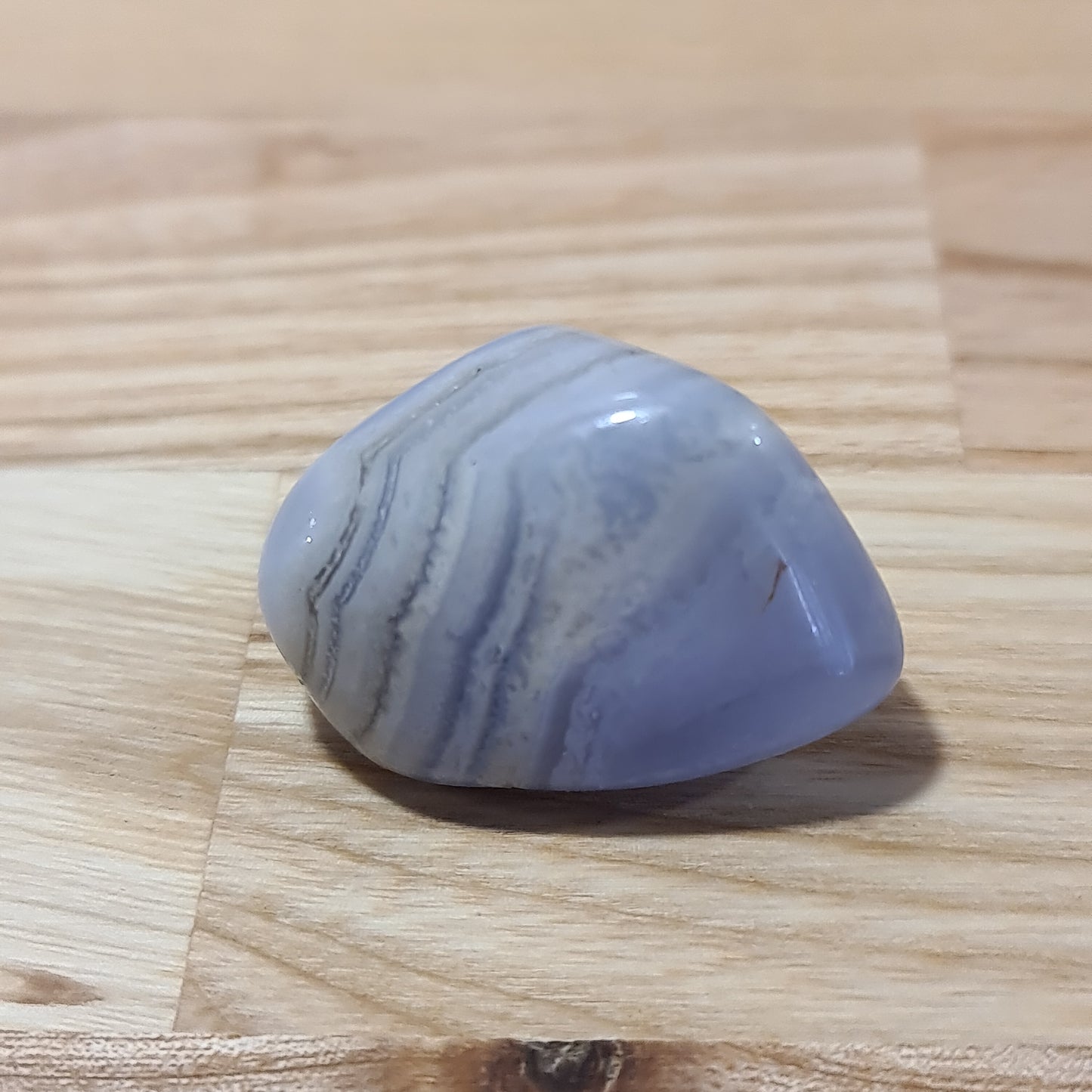 Blue Lace Agate Pebble D