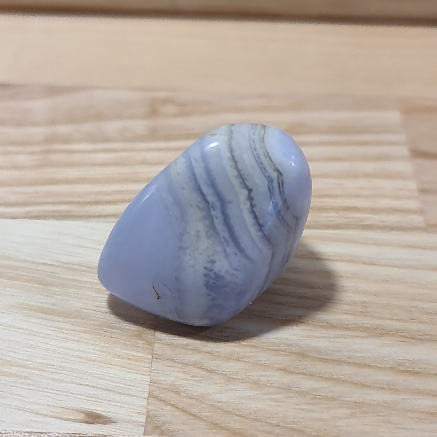 Blue Lace Agate Pebble D