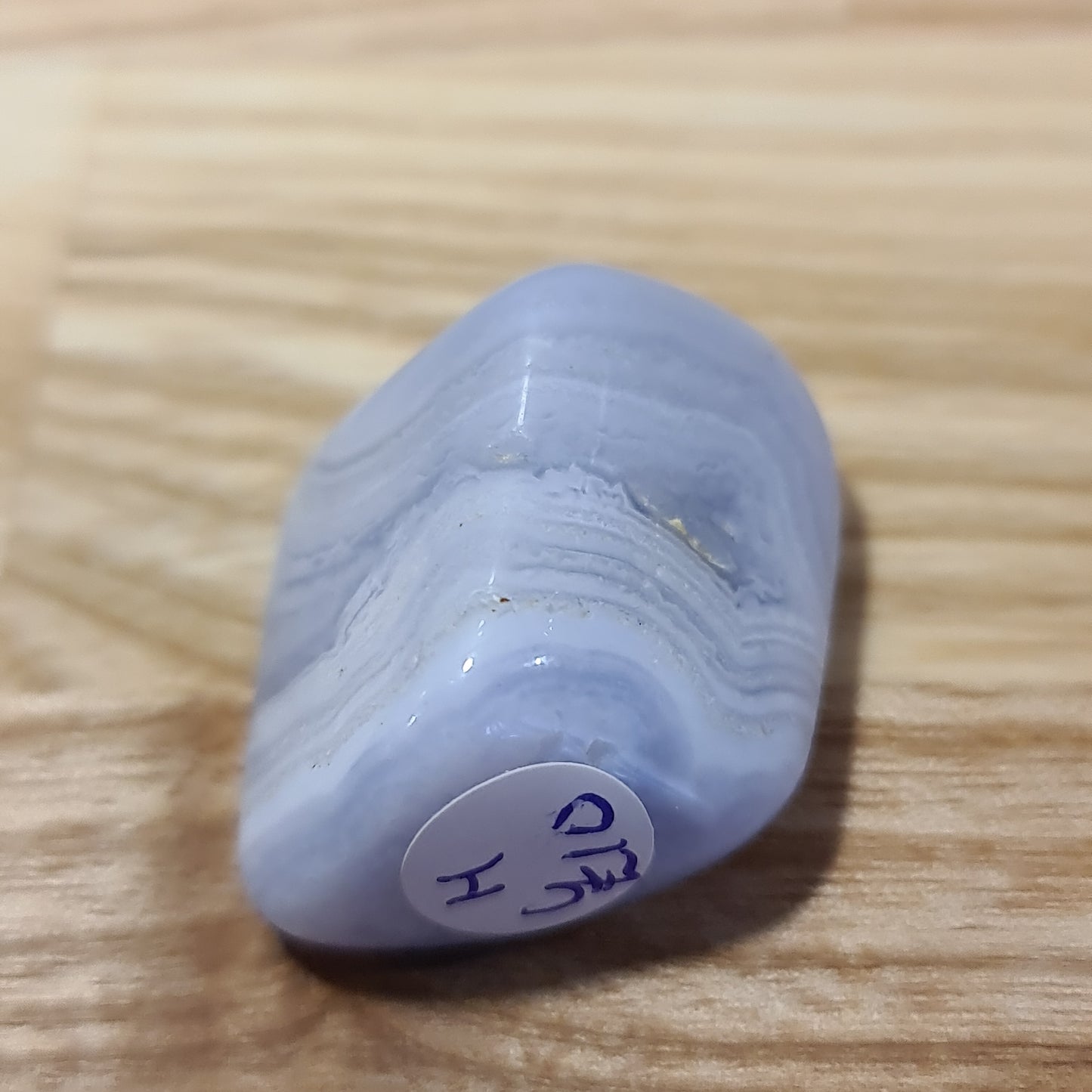 Blue Lace Agate Pebble H