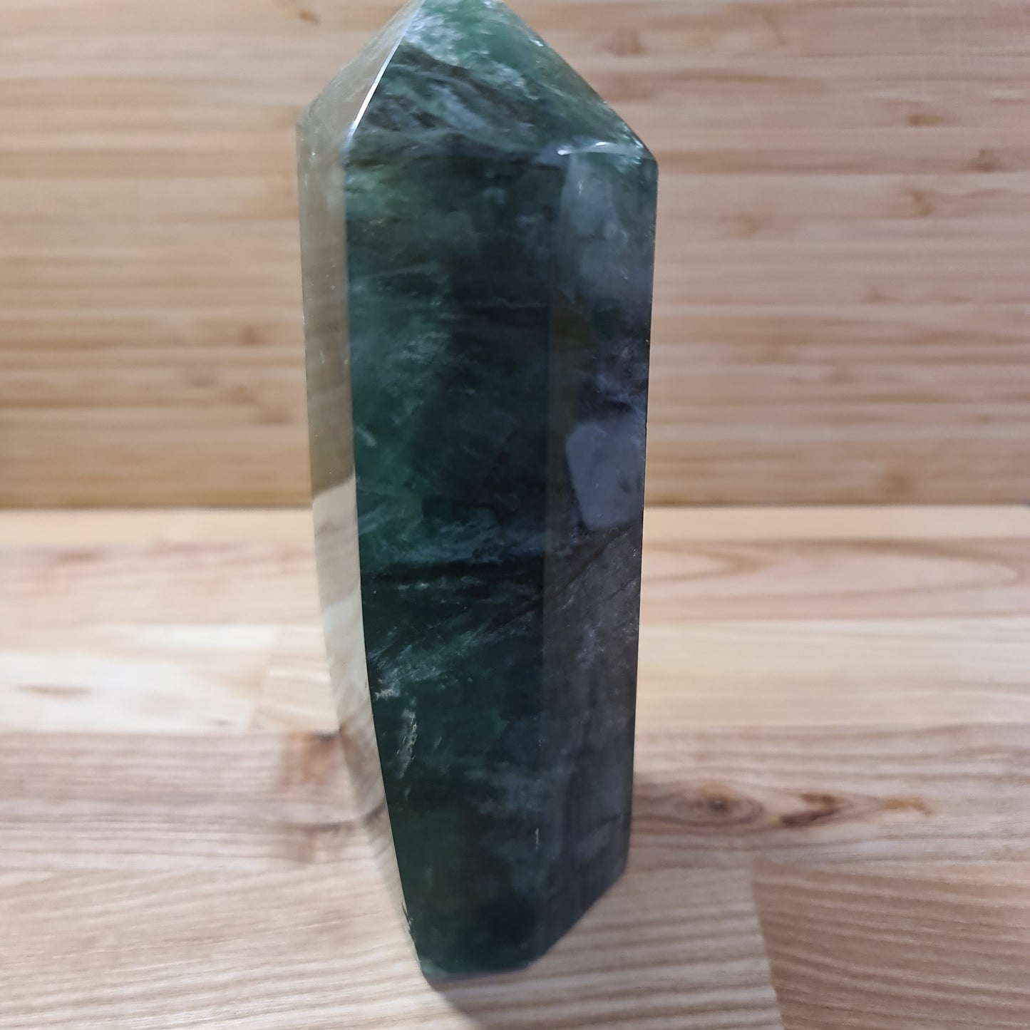 Green Fluorite Tower 16cm 1.05KG