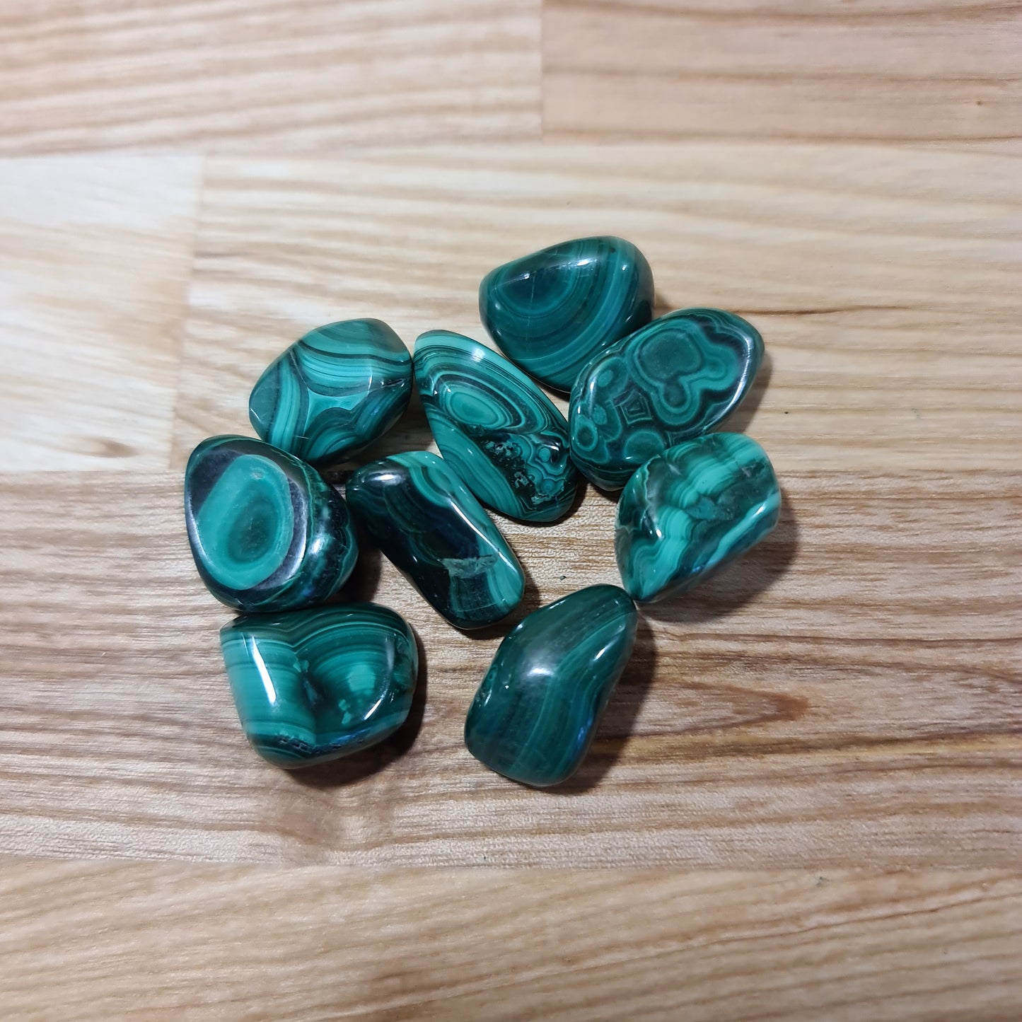 Malachite Tumblestone £3 A Grade