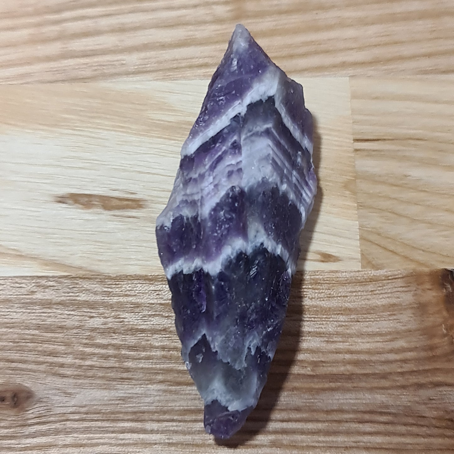 Chevron Amethyst Rough