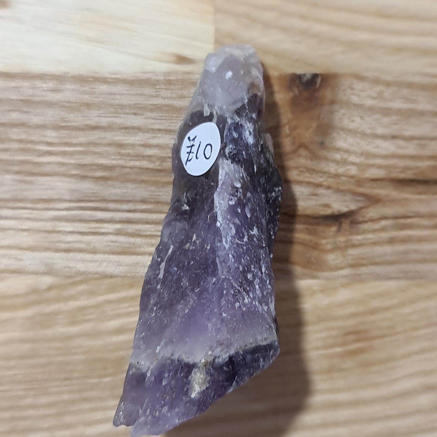 Chevron Amethyst Rough B grade