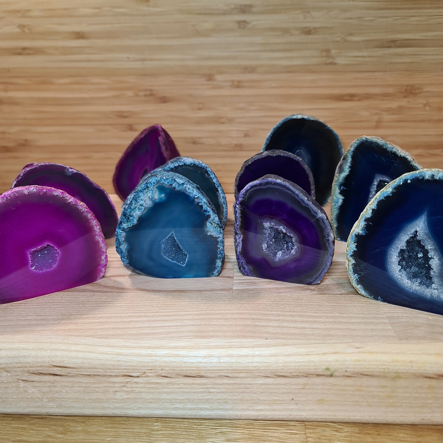 Agate Cut Base Geodes