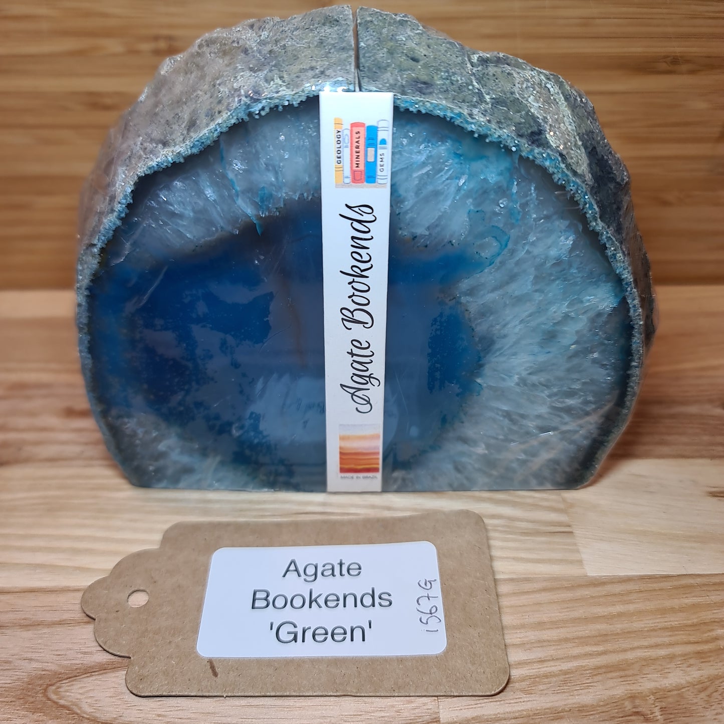 Agate Bookends