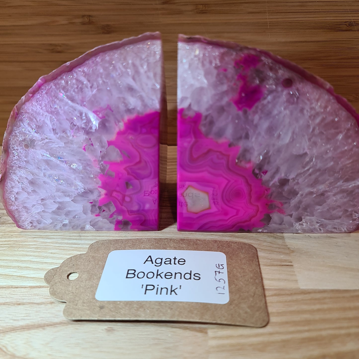 Agate Bookends