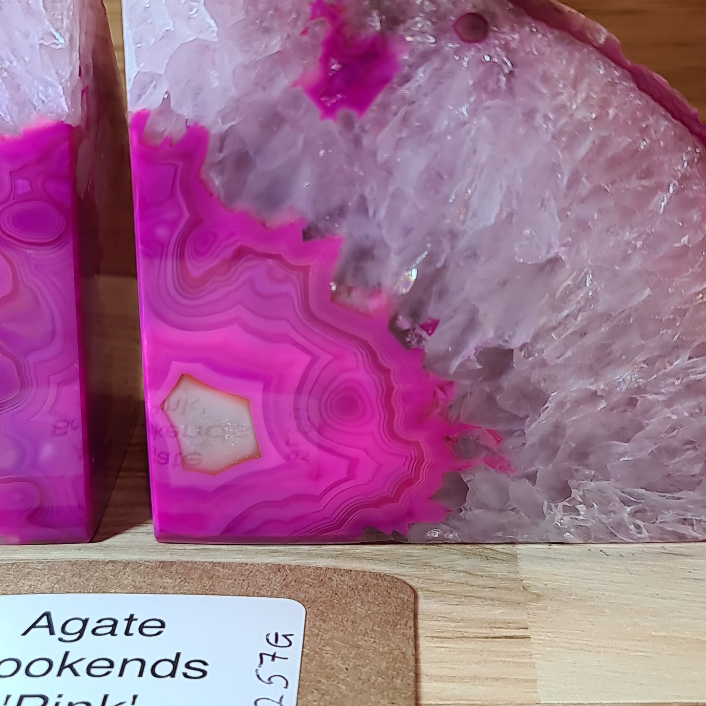 Agate Bookends
