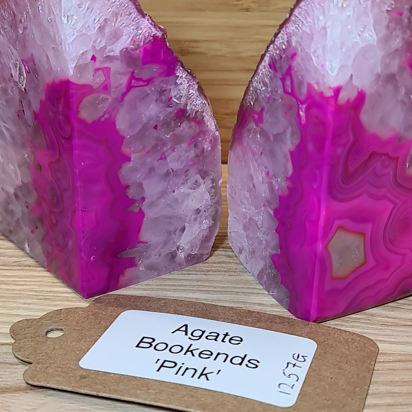 Agate Bookends