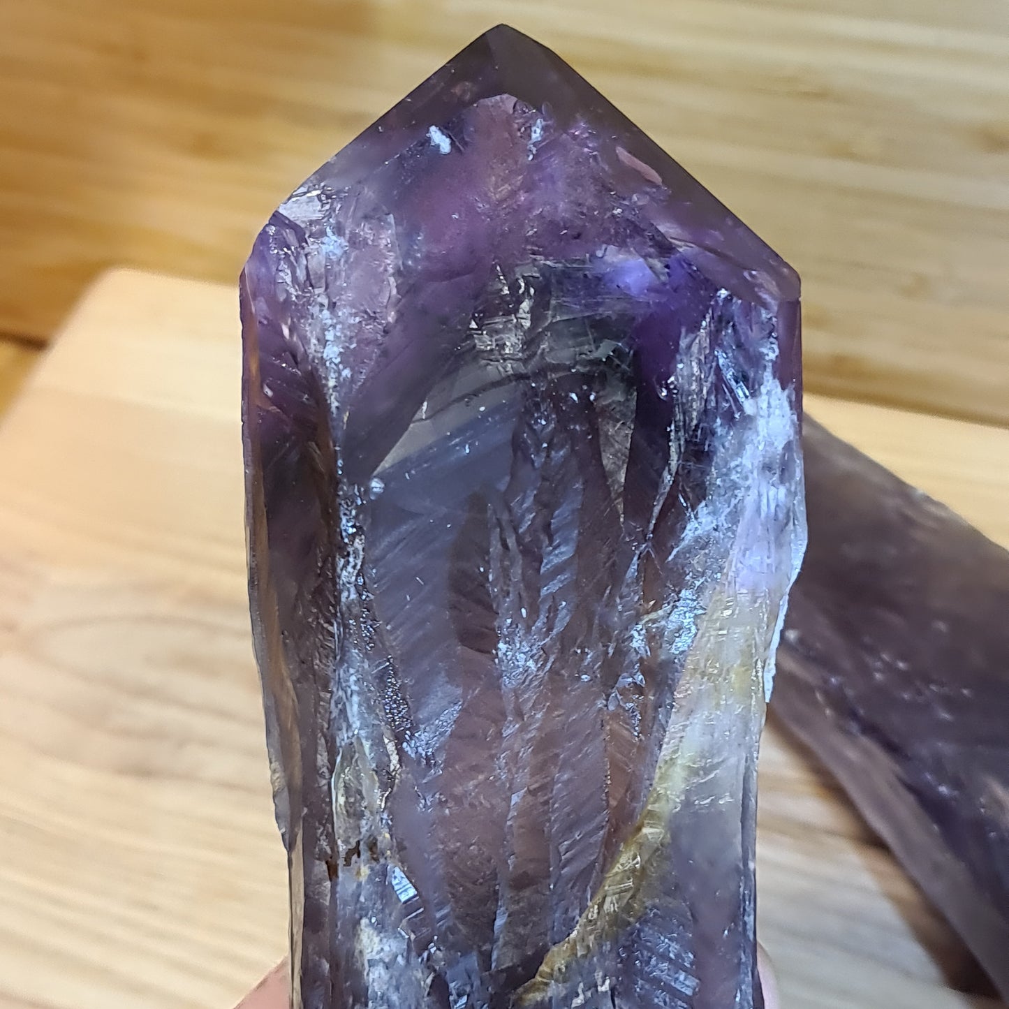 Amethyst 'Elestial' Torches