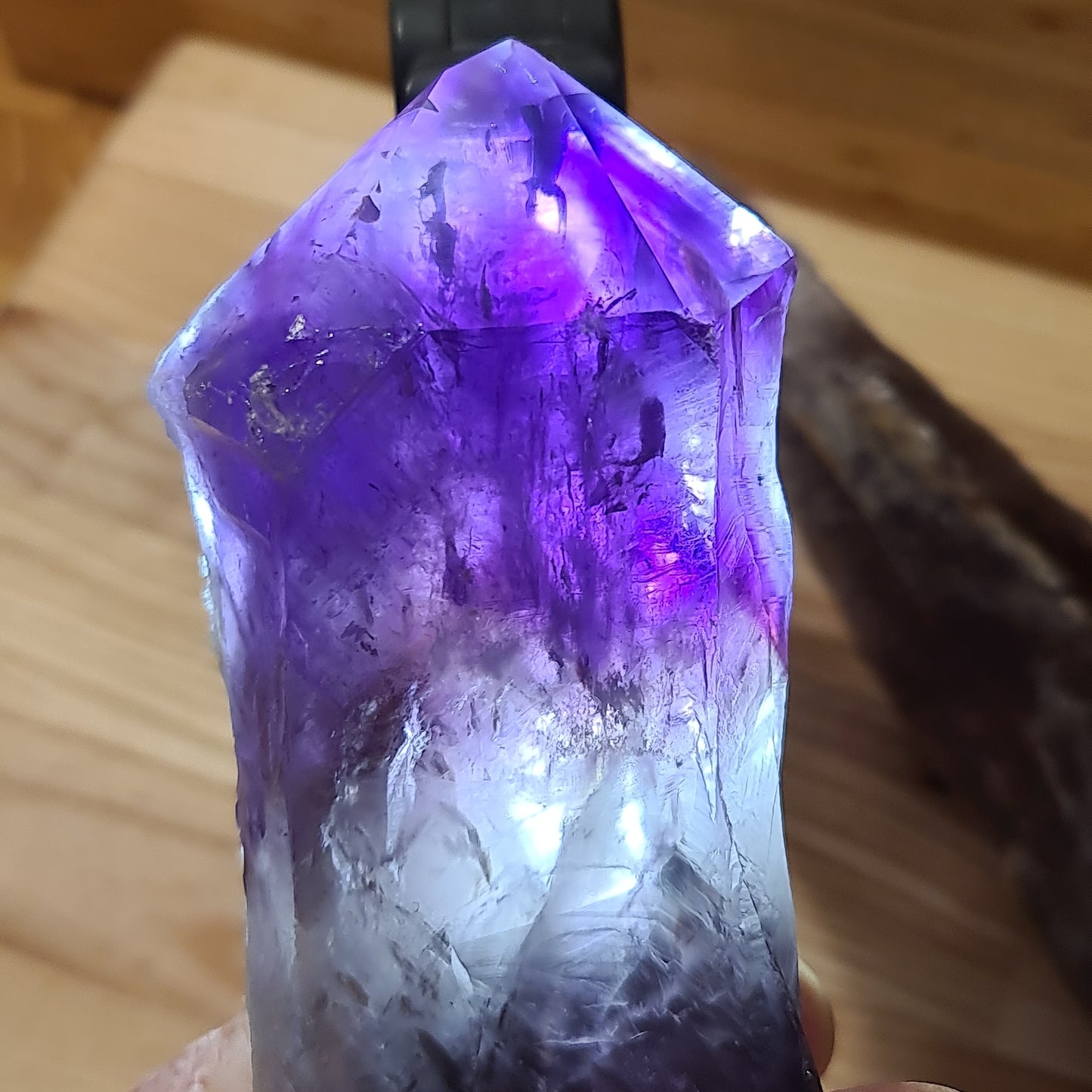 Amethyst 'Elestial' Torches