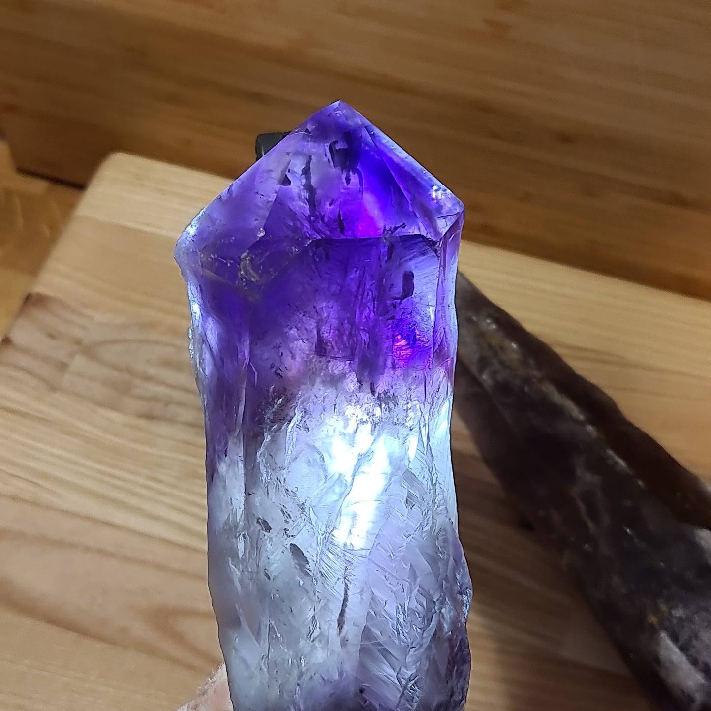 Amethyst 'Elestial' Torches