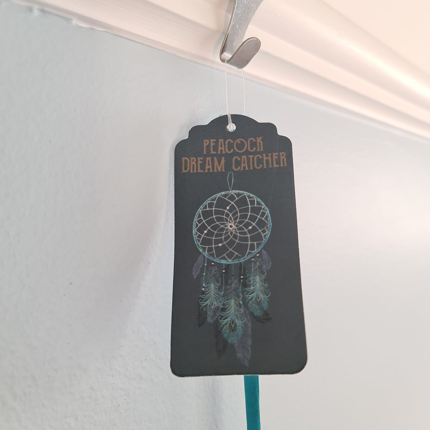 Peacock Feather Dreamcatcher