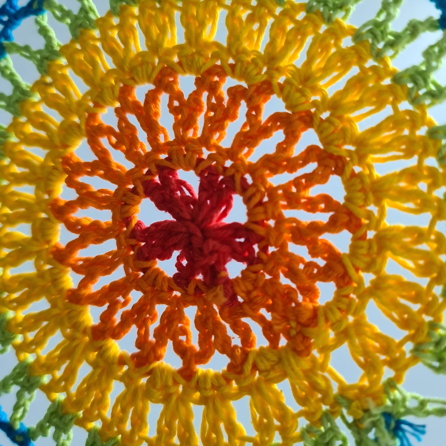 Chakra Woven Dreamcatcher Large