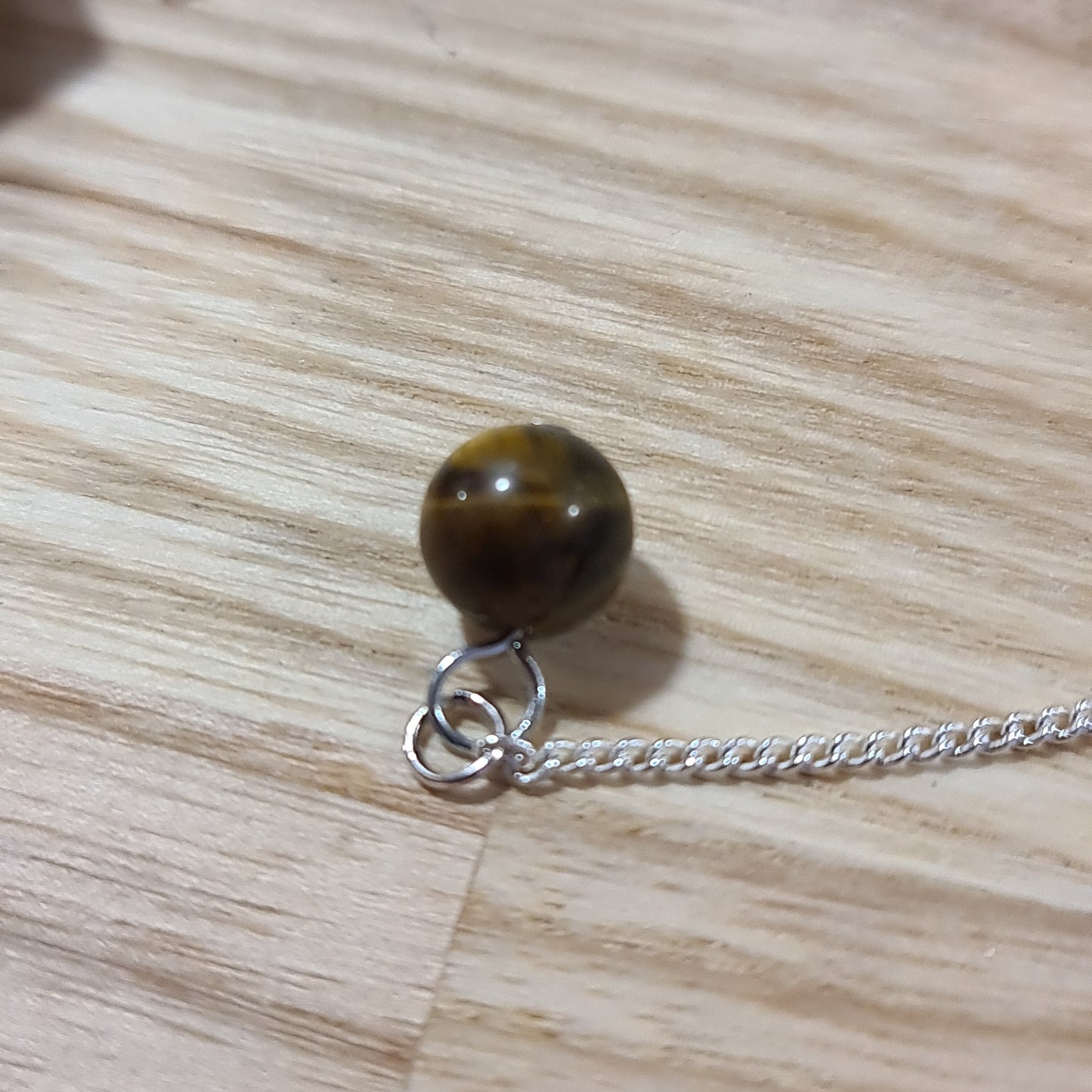 Tigers Eye Pendulum