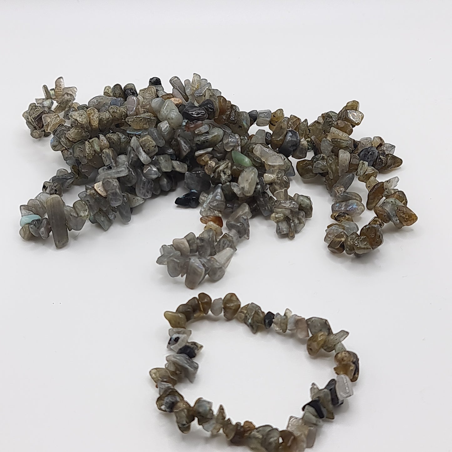Labradorite Chip Bracelet