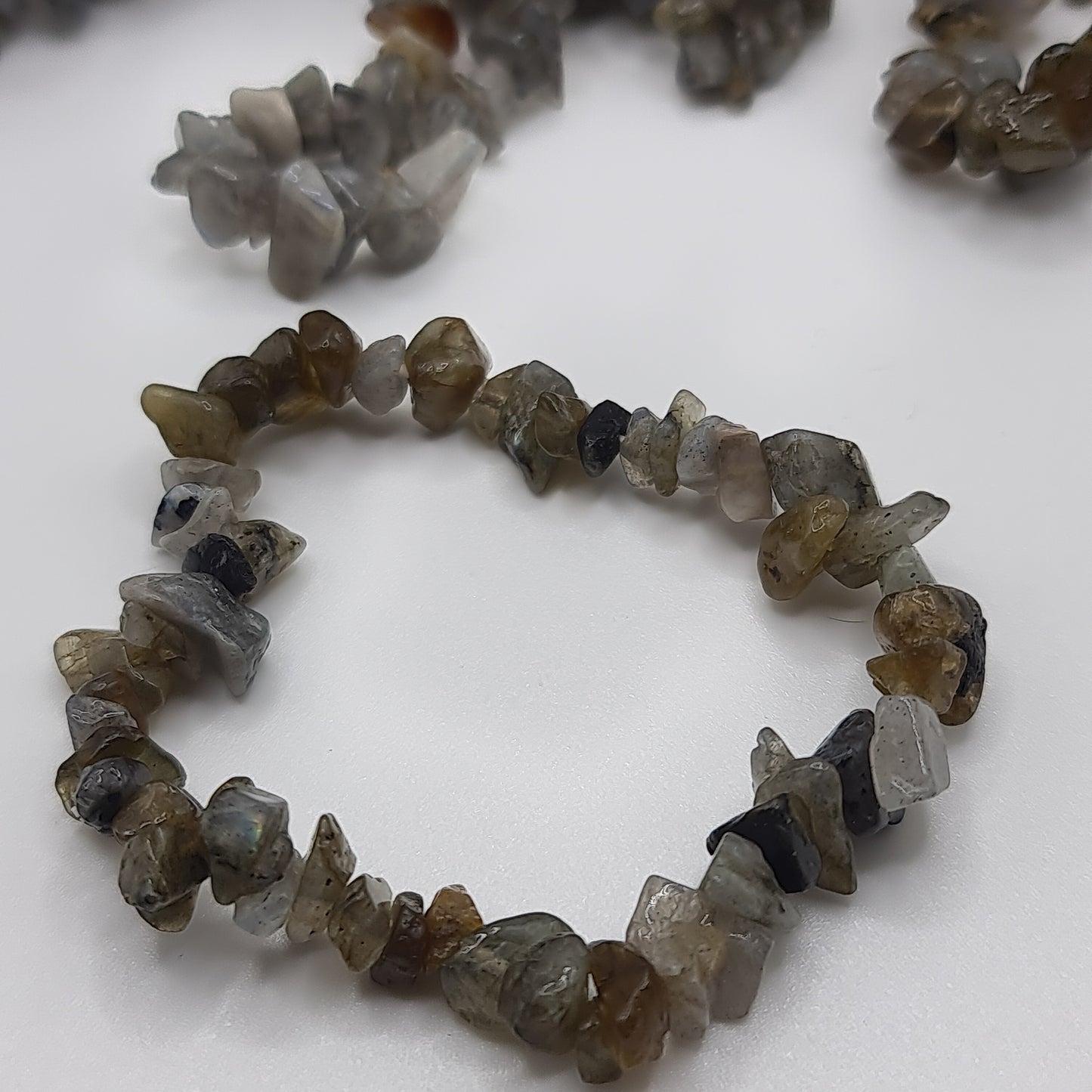Labradorite Chip Bracelet