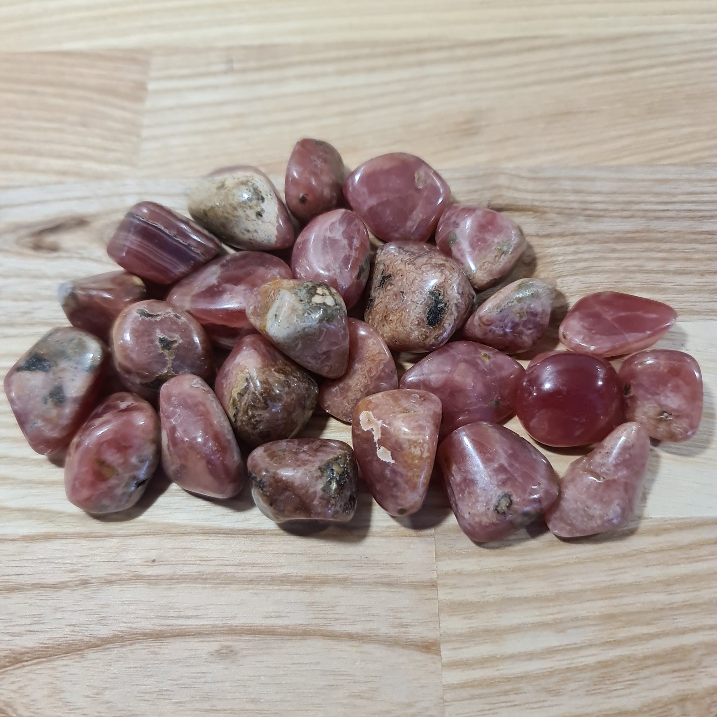 Rhodochrosite Tumblestone (Argentina A grade)