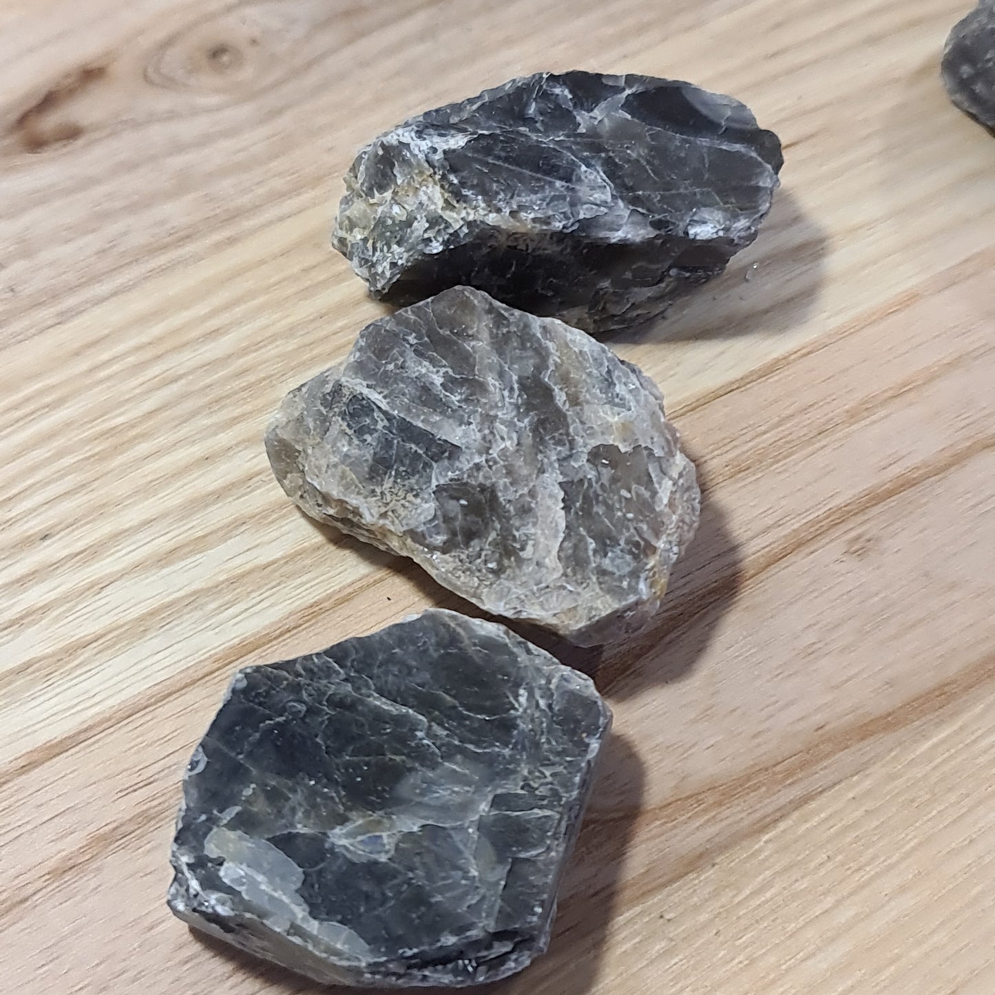 Black Moonstone Pieces